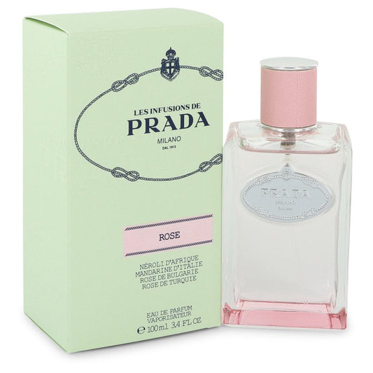 Prada Infusion De Rose by Prada - Eau De Parfum Spray 3.4 oz