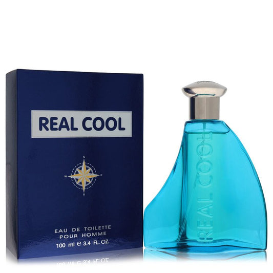 Real Cool by Victory International - Eau De Toilette Spray 3.4 oz