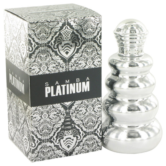 Samba Platinum by Perfumers Workshop - Eau De Toilette Spray 3.3 oz