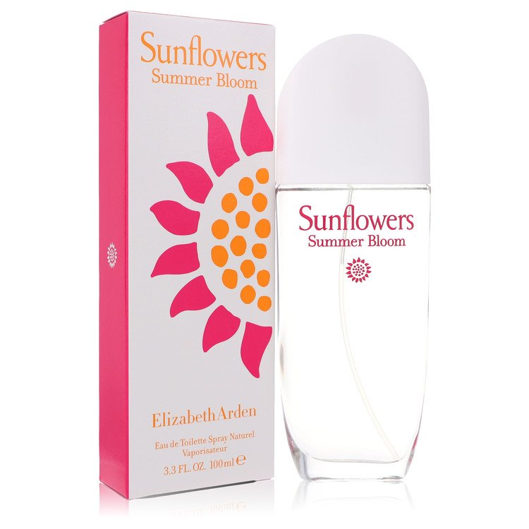 Sunflowers Summer Bloom by Elizabeth Arden - Eau De Toilette Spray 3.3 oz