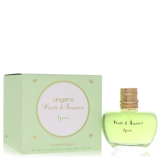 Ungaro Fruit D'amour Green by Ungaro - Eau De Toilette Spray 3.4 oz
